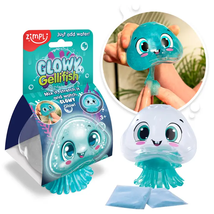 Glowy Jellyfish Brilha No Escuro | Zimpli Kids