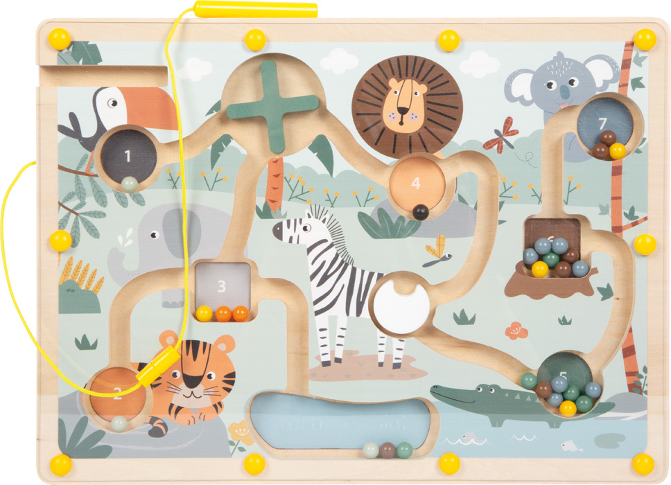 Small Foot | Labirinto Magnético Safari Cores e Contagem