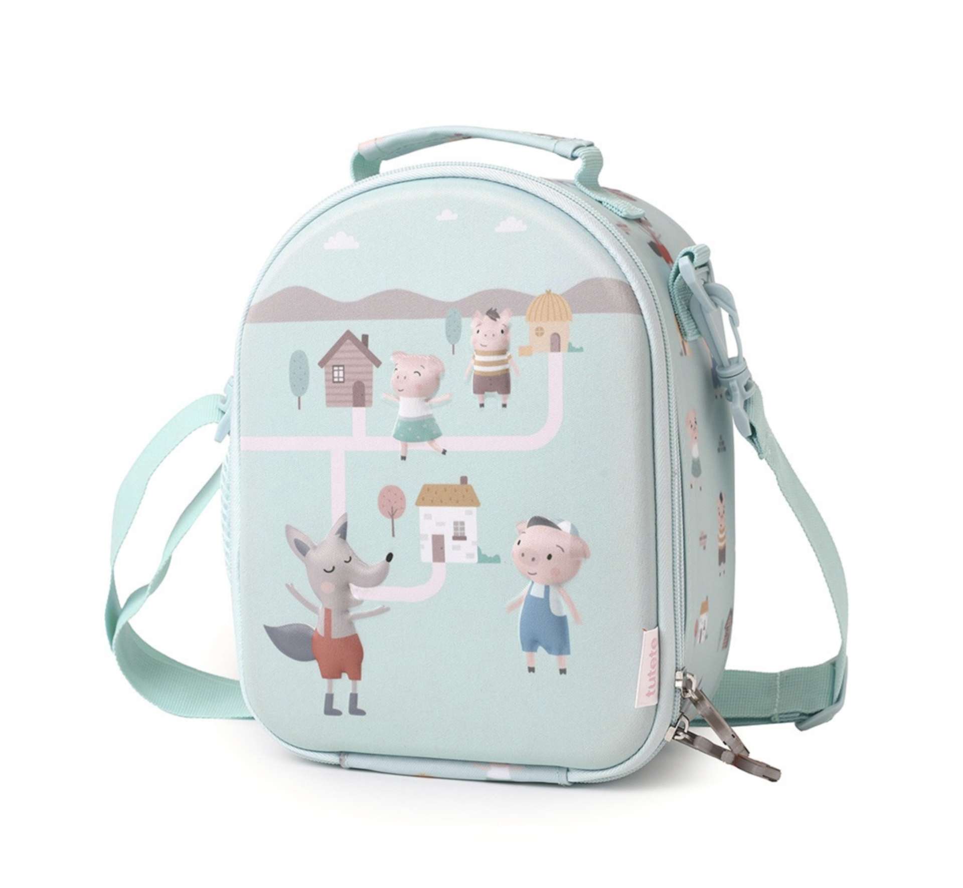 Bolsa Lanche Térmica 3D Tutete | The Three Little pigs