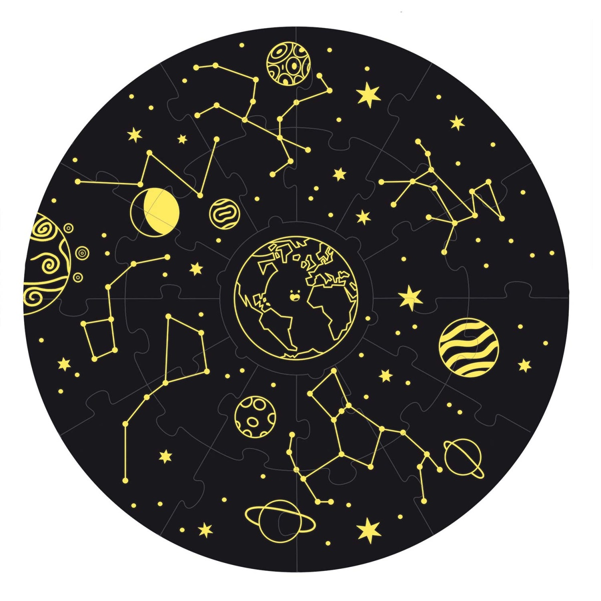 Goula | Puzzle XXl 25 Peças Espaço