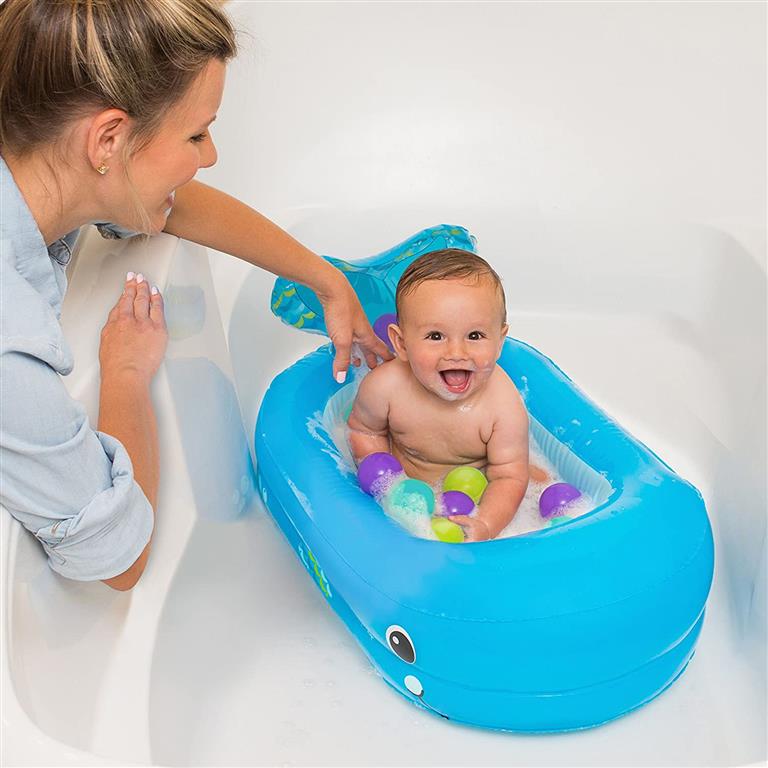 Banheira Insuflável Baleia + 10 Bolas