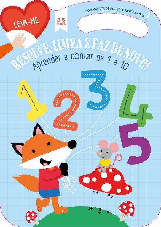 Livro | Aprende a contar de 1 a 10