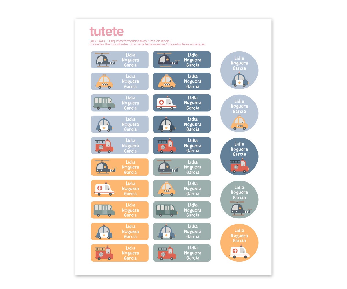 25 Etiquetas para Roupa | City Cars