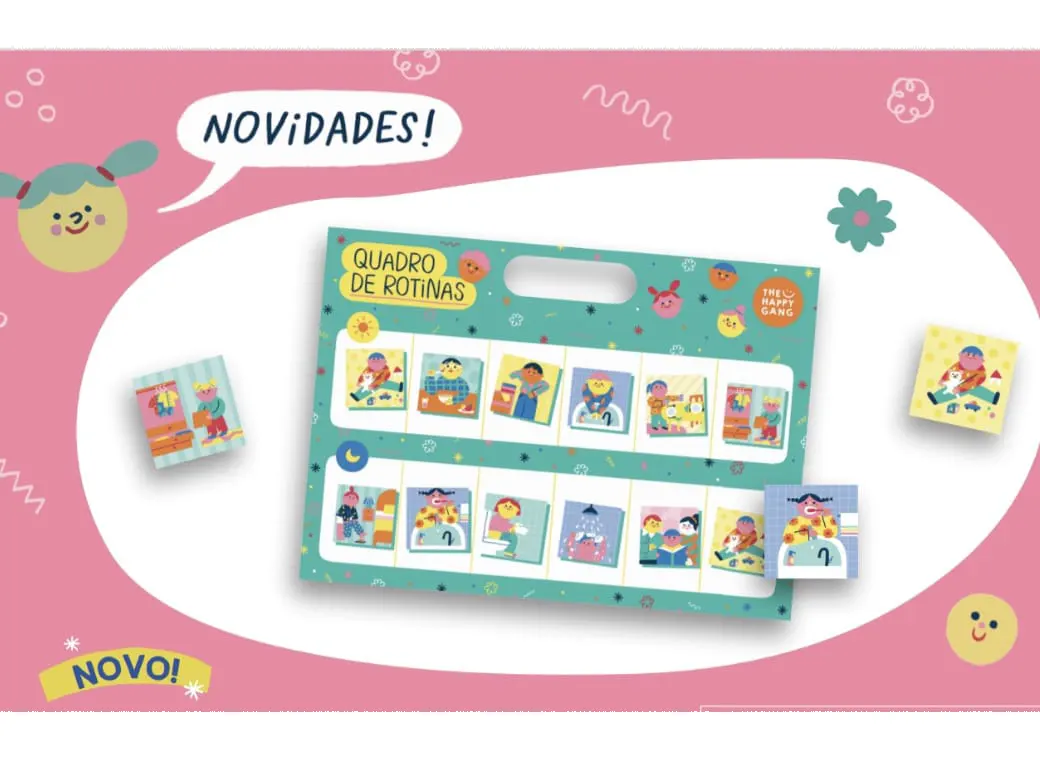 Happy Gang | Quadro De Rotinas