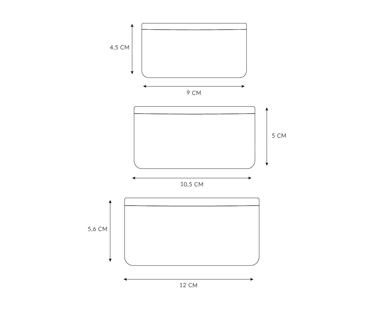 Conjunto 3 Caixas Tutete | City Cars