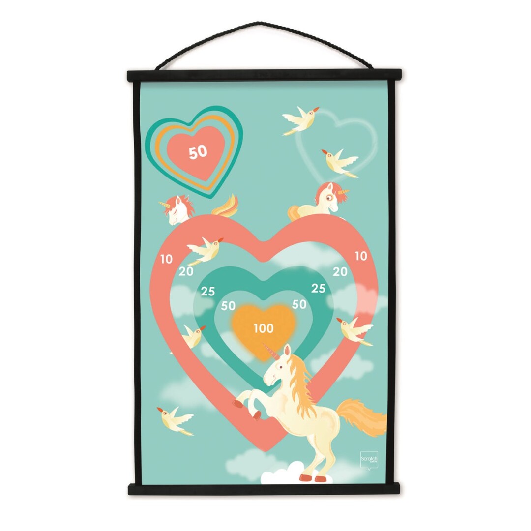 Jogo Alvo e Dardos | Unicórnio