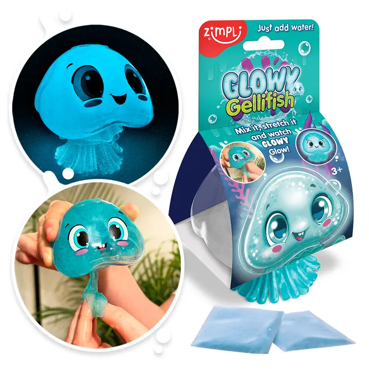 Glowy Jellyfish Brilha No Escuro | Zimpli Kids