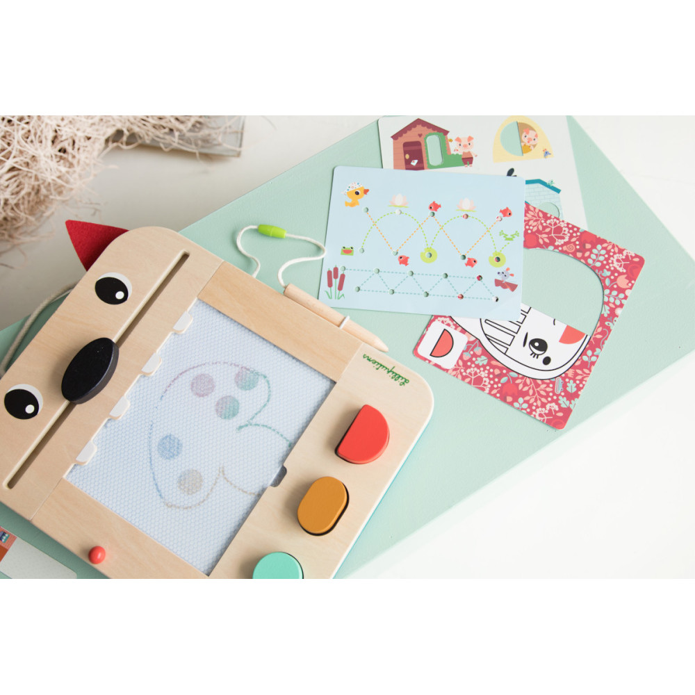 Lilliputiens | Quadro Mágico Louis, The Wolf