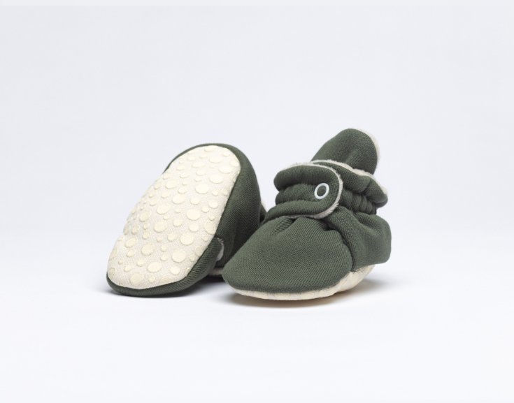 Baby Booties Fluffy | Olive Treat
