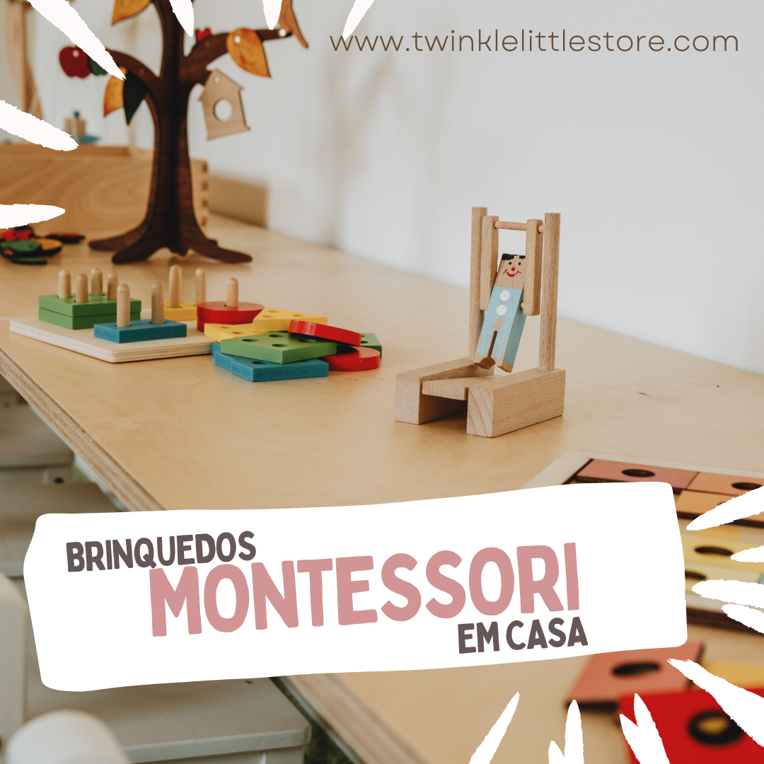 Brinquedos Montessori em Casa