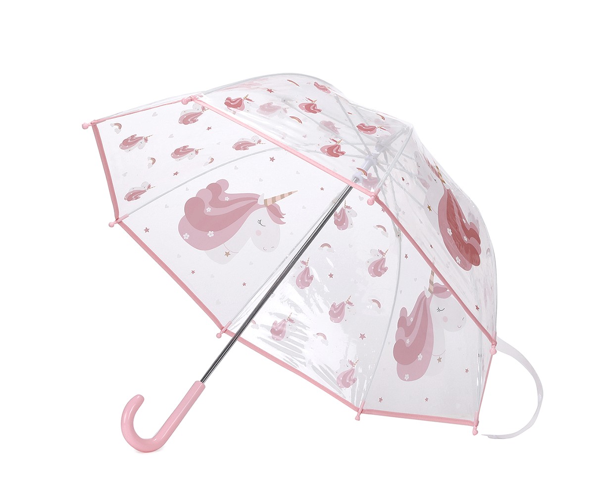 Tutete | Chapéu de chuva transparente Magical Unicorn