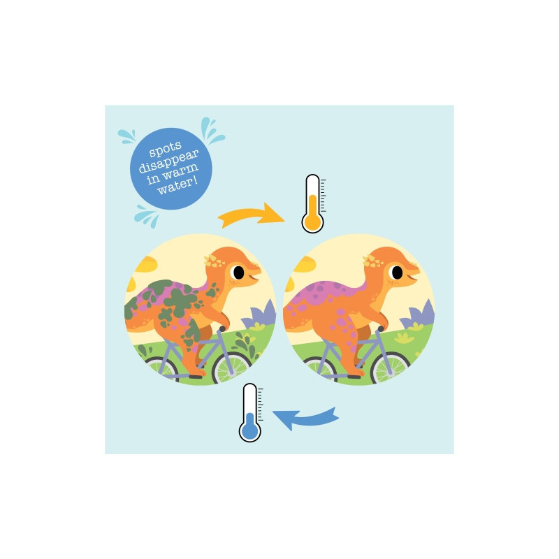 Tiger Tribe | Livro Banho Mágico Messy Dinosaurs