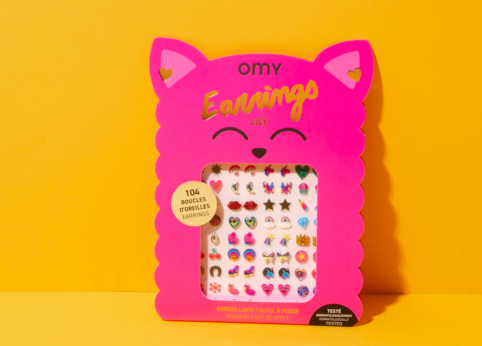 Brincos Adesivos Omy | Lily