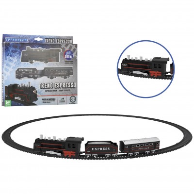 Pista de Comboio Interativa com Som (67 cm)