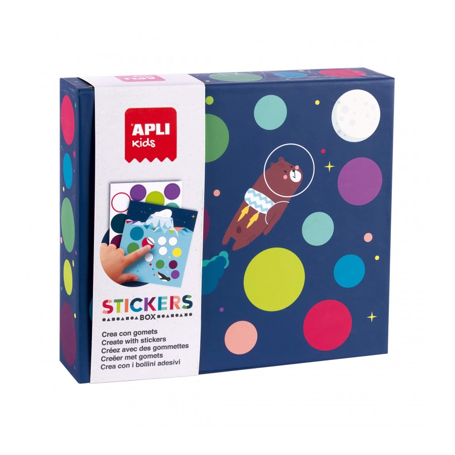 Pack de Autocolantes Apli | Fly on the Moon