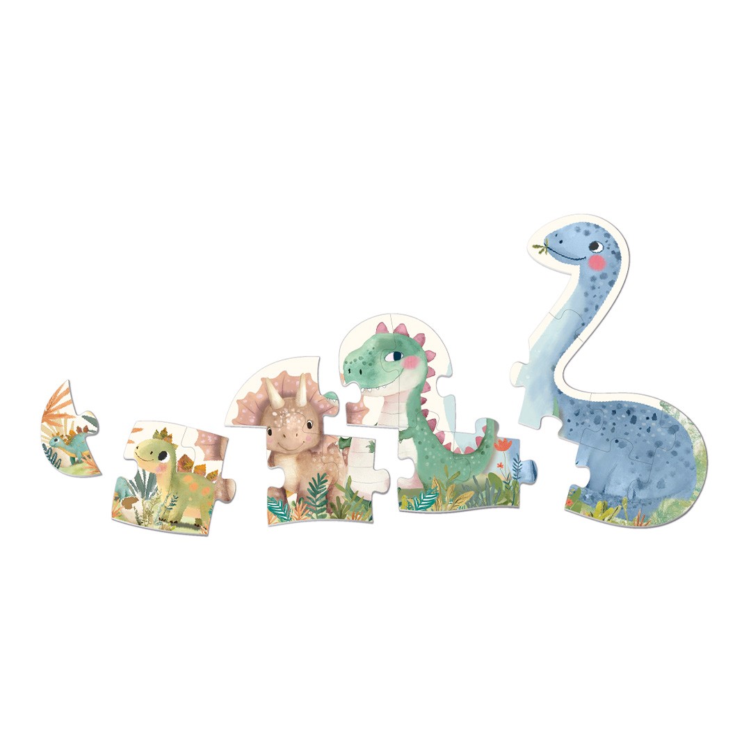 Primeiro Puzzle Apli | Dinossauros + 2 anos