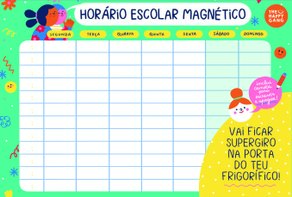 Horário Escolar Magnético | Happy Colors