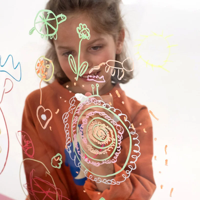 5 Lápis Multi-superfícies Neon | Super Petit