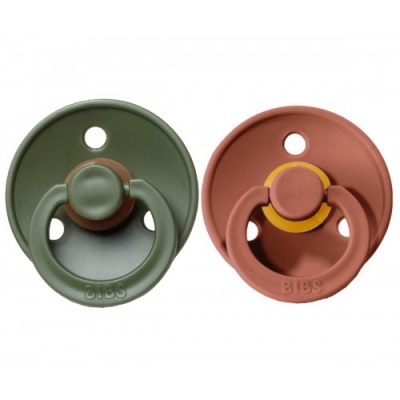 Pack 2 Chuchas BIBS 0-6 meses| Woodchuck&Hunter Green