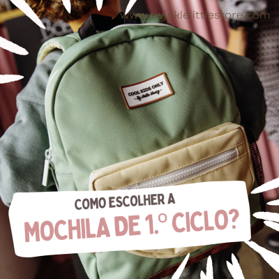 Como Escolher a Mochila para o 1.º Ciclo