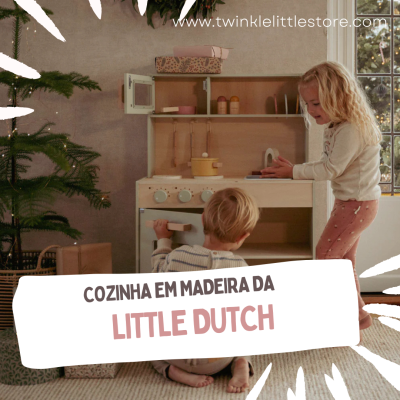 Cozinha de Madeira da Little Dutch: Mais do que um Brinquedo, um Mundo de Aprendizagem