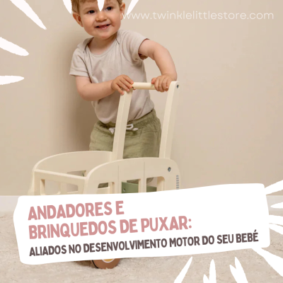 🧠 Andadores e Brinquedos de Puxar: Estimule o Desenvolvimento do Seu Bebé