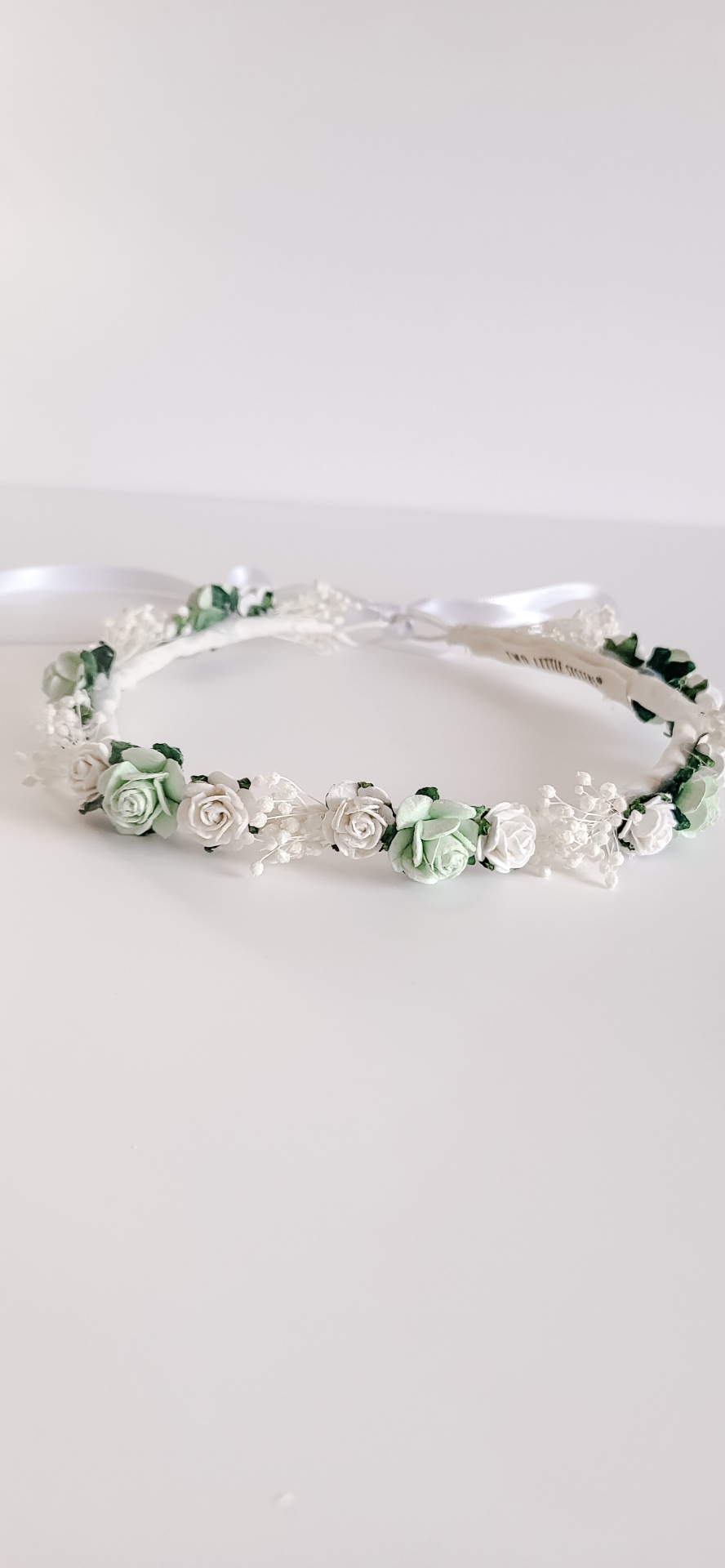 Tiara de Flores Mint Bloom