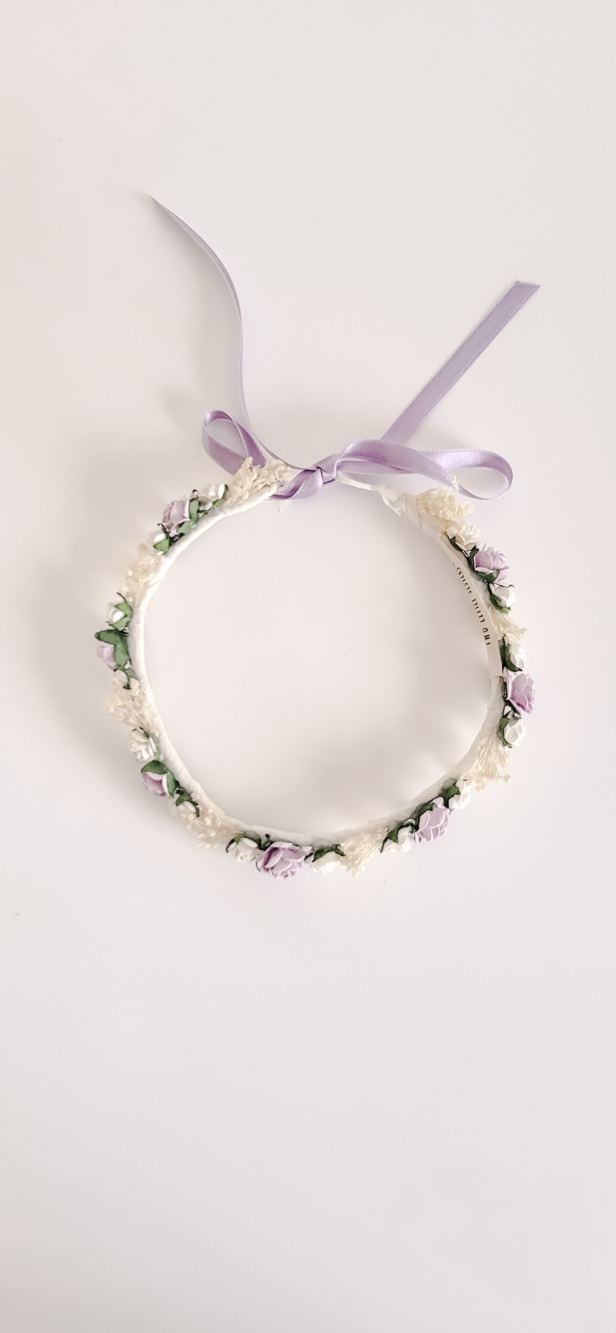 Tiara de Flores Lavender Bloom