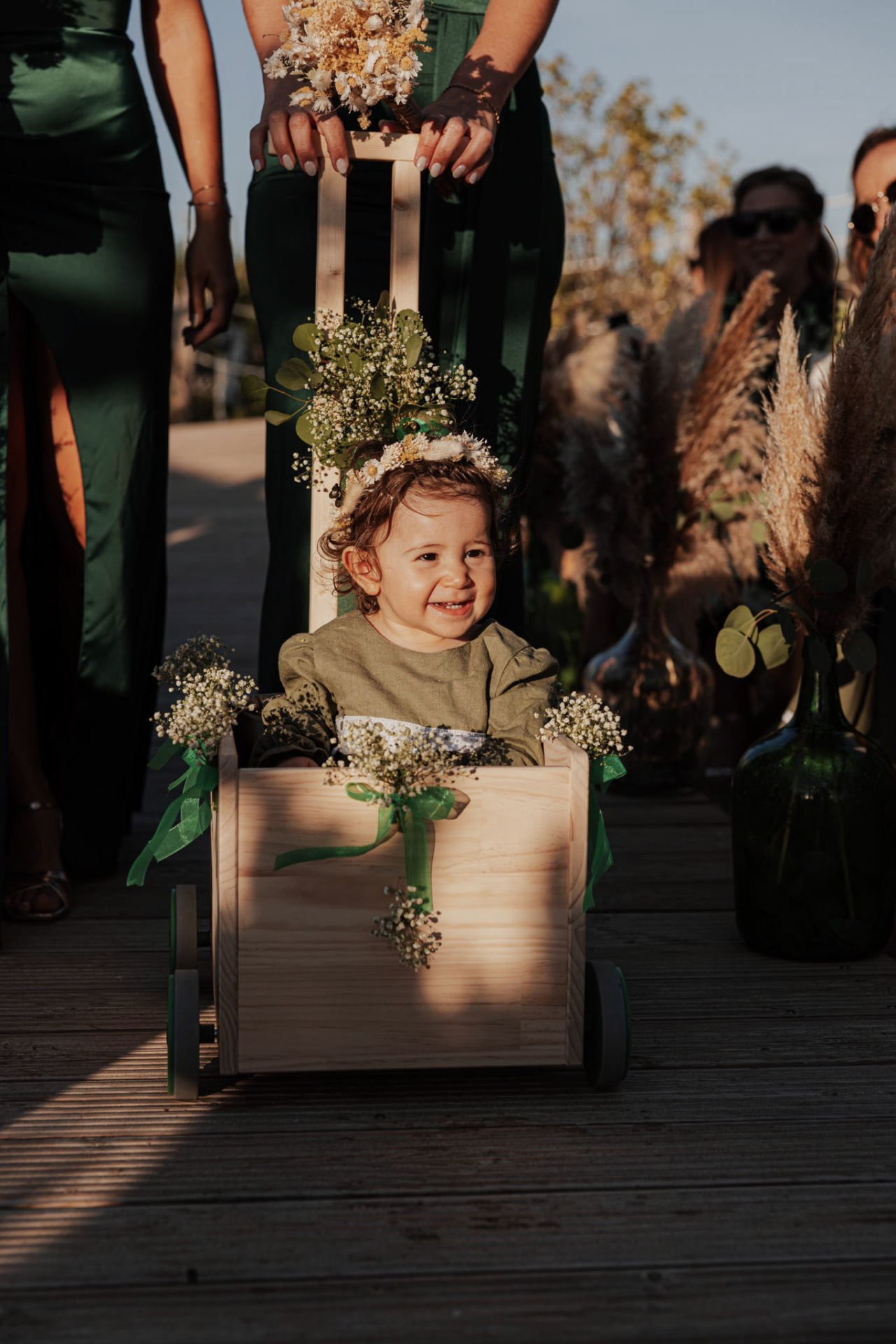 Tiara de Flores Sunshine