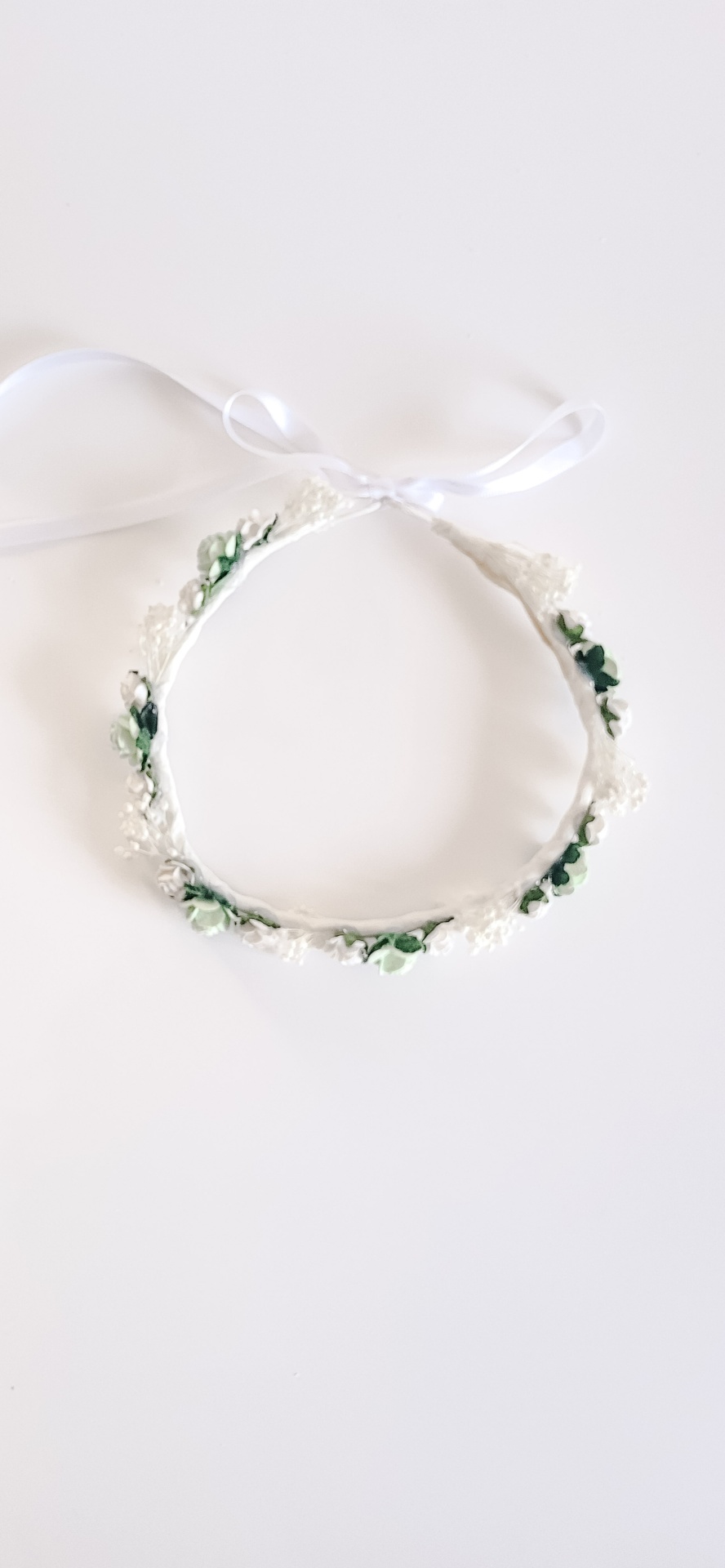 Tiara de Flores Mint Bloom