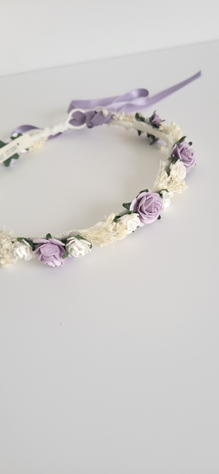 Tiara de Flores Lavender Bloom