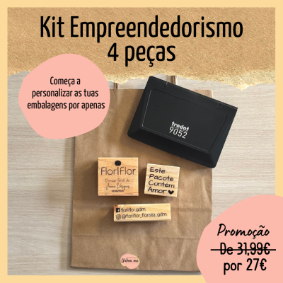 Kit Empreendedorismo - 4 peças (Leia a descrição abaixo)