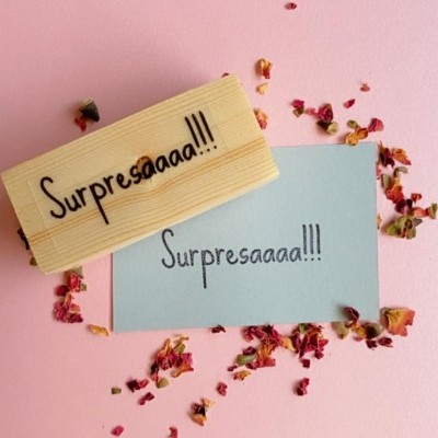 Carimbo&#x20;-&#x20;Surpresaaaa&#x21;&#x21;&#x21;&#x20;-&#x20;3x7cm