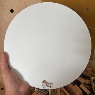 Cake board (Tabuleiro) - 3mm  (Pedido mínimo de 5 unidades)