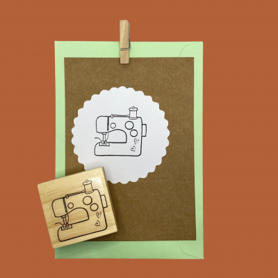 Carimbo&#x20;-&#x20;M&#x00E1;quina&#x20;de&#x20;costura&#x20;-&#x20;5x5cm