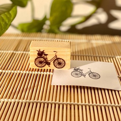 Carimbo&#x20;-&#x20;Bicicleta&#x20;-&#x20;3x5cm