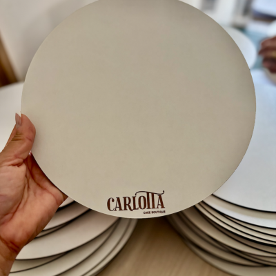 Cake board (Tabuleiro) - 3mm  (Pedido mínimo de 5 unidades)