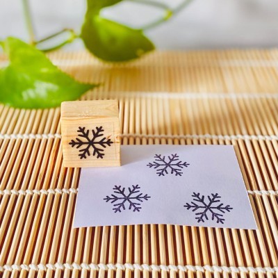 Carimbo&#x20;-&#x20;Floco&#x20;de&#x20;neve&#x20;-&#x20;3x3cm