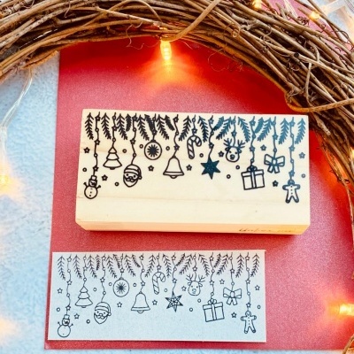 Carimbo&#x20;-&#x20;Borda&#x20;de&#x20;Natal&#x20;-&#x20;5x10cm