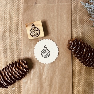 Carimbos&#x20;-&#x20;Bola&#x20;de&#x20;Natal-&#x20;3x3cm