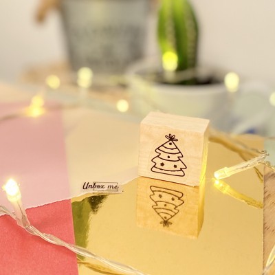 Carimbo&#x20;&#x20;-&#x20;&#x00C1;rvore&#x20;de&#x20;Natal&#x20;-&#x20;3x3cm