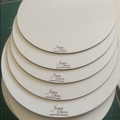 Cake board (Tabuleiro) - 3mm  (Pedido mínimo de 5 unidades)