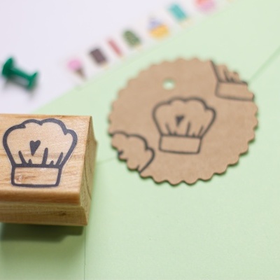 Carimbo-&#x20;Chap&#x00E9;u&#x20;de&#x20;Chef&#x20;-&#x20;3x3cm