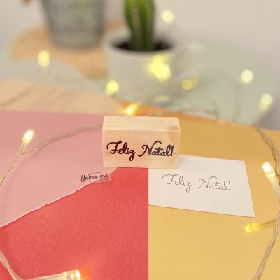 Carimbo&#x20;-&#x20;Feliz&#x20;Natal&#x20;-&#x20;2x5cm