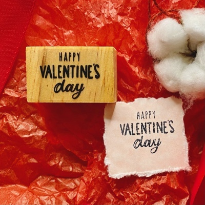 Carimbo&#x20;-&#x20;HAPPY&#x20;VALENTINE&#x27;S&#x20;day&#x20;-&#x20;4x4cm