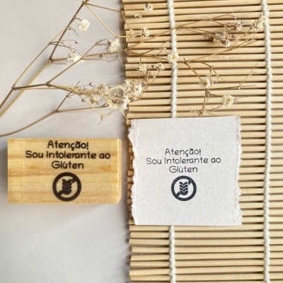 Carimbo&#x20;-&#x20;Aten&#x00E7;&#x00E3;o&#x20;sou&#x20;intolerante&#x20;ao&#x20;gl&#x00FA;ten-&#x20;3x5cm