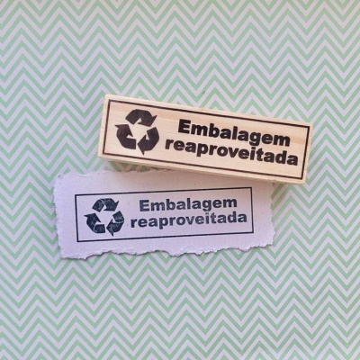 Carimbo&#x20;-&#x20;Embalagem&#x20;Reaproveitada&#x20;-&#x20;3x10cm
