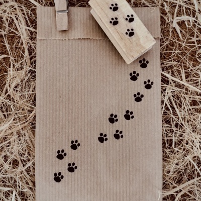 Carimbo&#x20;-&#x20;Patas&#x20;de&#x20;Coelho&#x20;-&#x20;2x4cm