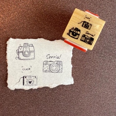 Carimbo Cubo - Câmeras fotográficas