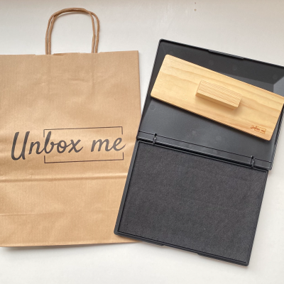 Almofada GRANDE para carimbo - 14,8x21 cm